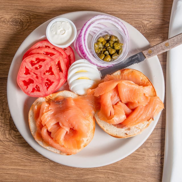 Lox N' Bagel Special.