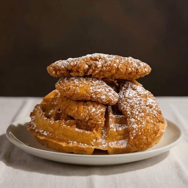 Chicken and Waffles.