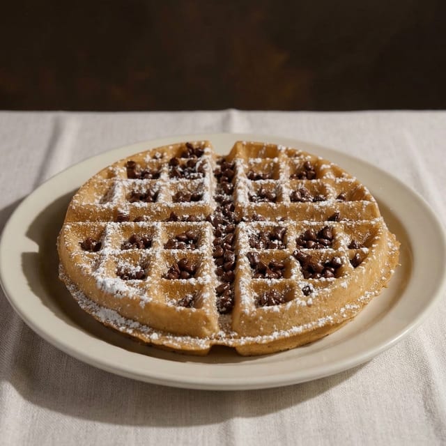 Chocolate Chip Waffle.