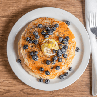 Blueberry Lemon Poppy Seed Pancake